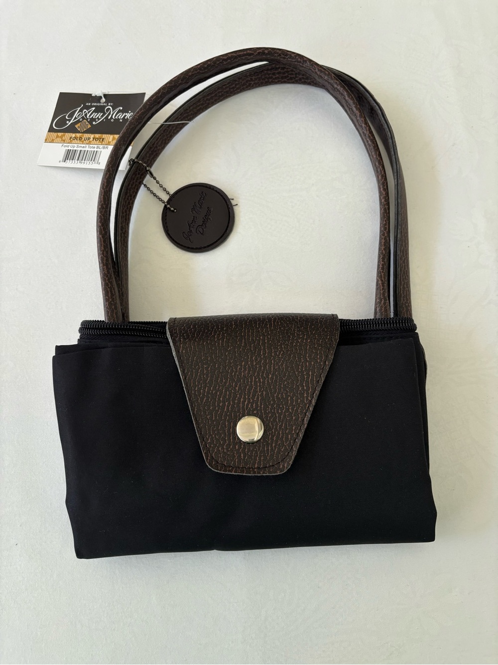 Joann Marie , tote Black and Brown, Bag